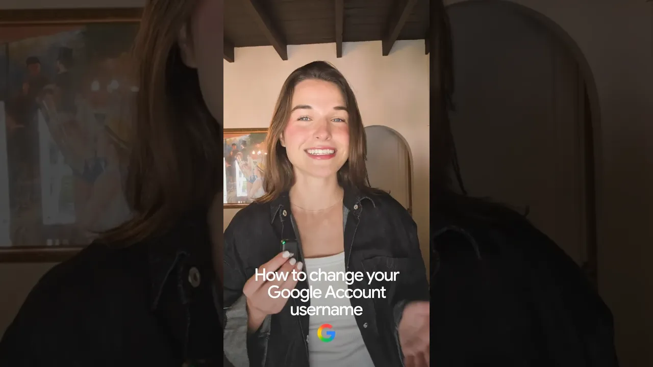 Guide to changing your Google account username
